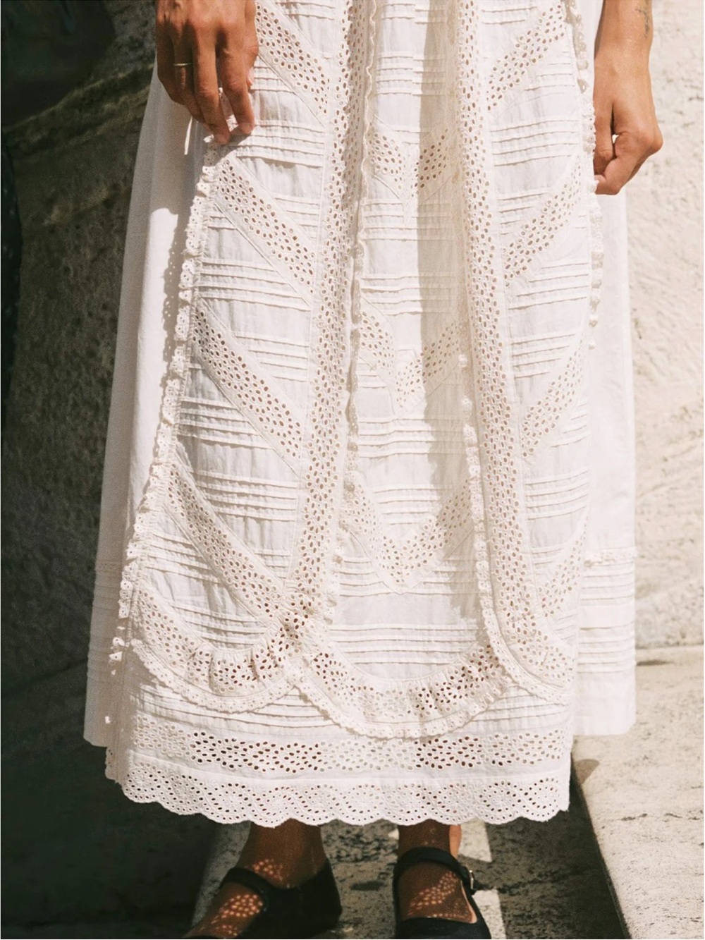 Christy Dawn Sulien Skirt Pearl NWT Size Small - Picture 5 of 5